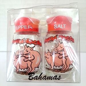 Makin' Bacon Salt and Pepper Shakers - Red